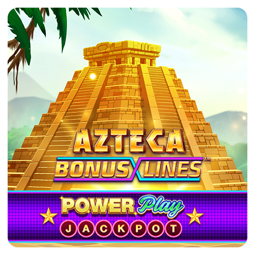 Azteca: Bonus Lines™ PowerPlay Jackpot 阿兹特克：奖励线™ 强力累积奖金