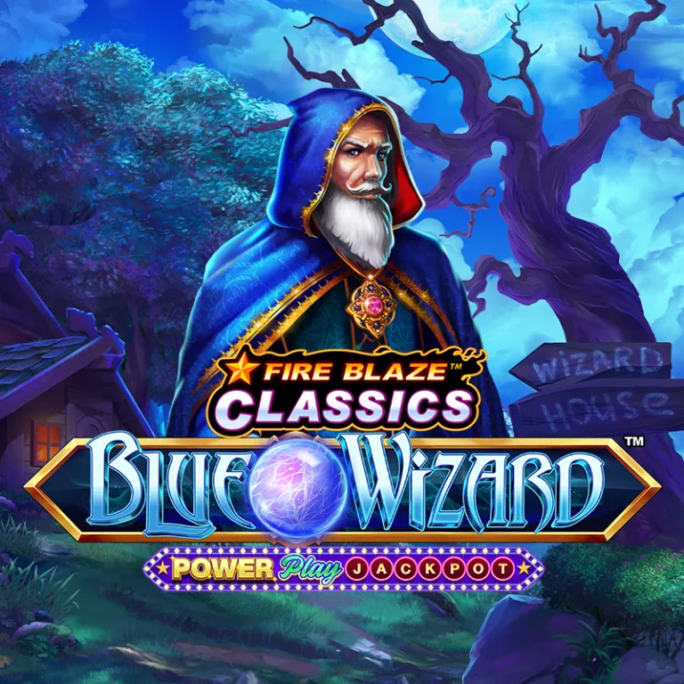 Fire Blaze: Blue Wizard™ PowerPlay Jackpot Fire Blaze: Blue Wizard™ PowerPlay Jackpot