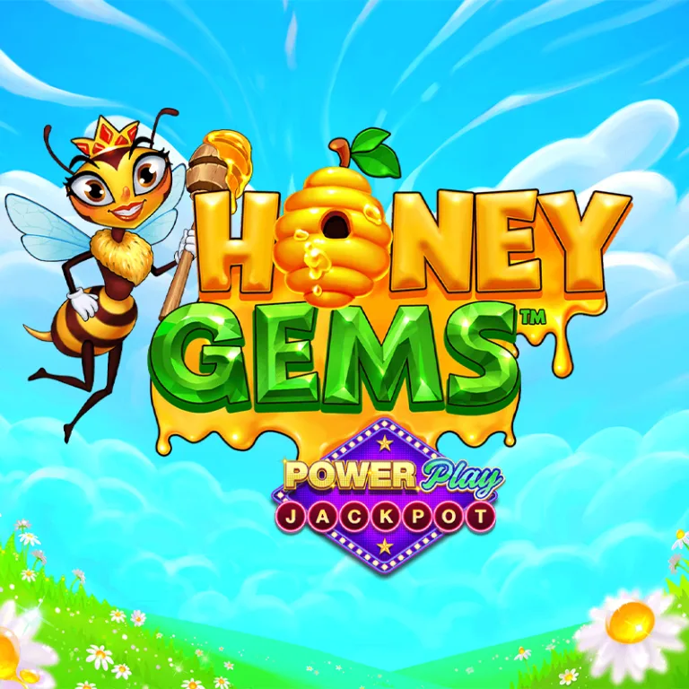 Honey Gems™ PowerPlay Jackpot 蜂蜜宝石™ 强力累积奖金