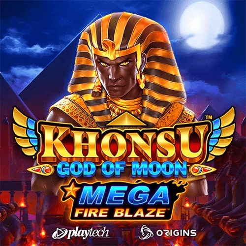 Mega Fire Blaze™: Khonsu God of Moon™ 巨型烈焰™：月亮神孔斯™